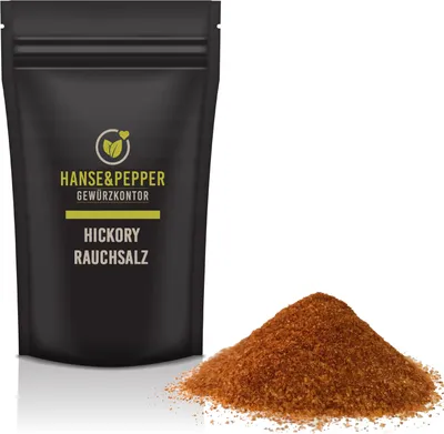 Produktbild von 1kg Rauchsalz Hickory Würzsalz smoked salt Gourmet 1A Qualität- Greenline Serie