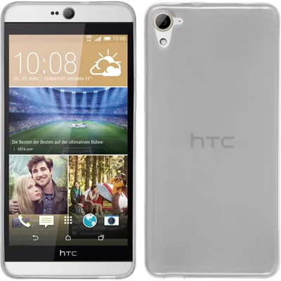 Produktbild von PhoneNatic Case kompatibel mit HTC Desire 826 - clear Silikon Hülle Slimcase Cover
