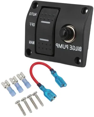 Image de Commutateur à 3 positions avec protection contre les surcharges et les courts-circuits pour les accessoires de chasse