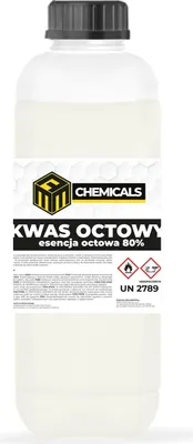 Produktbild von MRM CHEMICALS Essigsäure 80 1L 1 Liter Reiniger, Entkalker, zum Entfernen von Schmutz im Haushalt