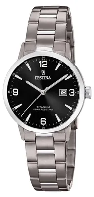 Produktbild von Armbanduhr Date CALENDARIO TITANIUM Black