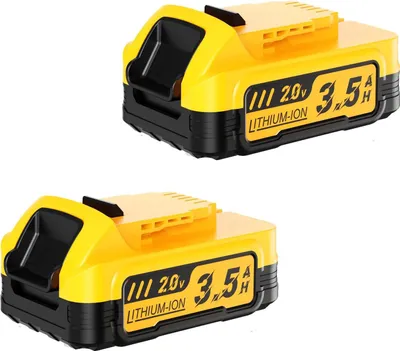 Obrázok produktu pre Náhradná batéria DeWalt 20V, Li-Ion kompatibilná s DCBP034/DCBP518, 3500 mAh, kompaktná, sivá