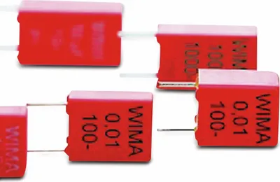 Produktbild von WIMA Folienkondensator, 0,47UF, 100 V-, radial, RM 5, MKS2D034701E00KSSD
