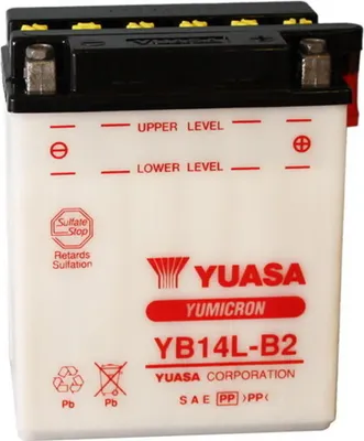 Imagen del producto de Batería Yuasa YB14L-B2, 12V/14Ah