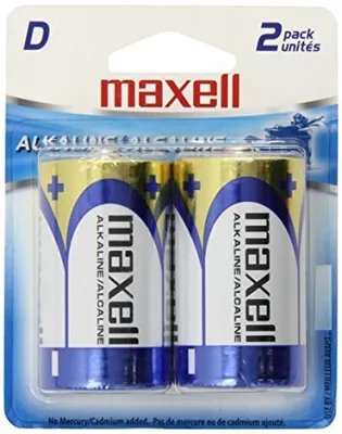 Obrázek produktu pro Baterie MAXELL alkalická LR20 2 ks.