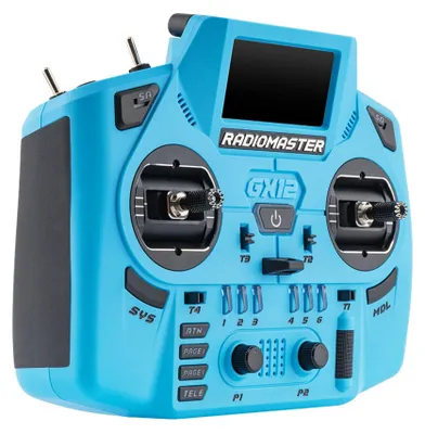 Zdjęcie produktu dla Kontroler RadioMaster GX12, kolor żółty (wersja M2)