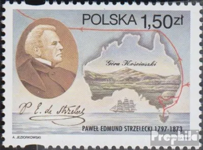Produktbild von Briefmarken Polen 1997 Mi 3668 (kompl.Ausg.) postfrisch Pawel Edmund Strzelecki