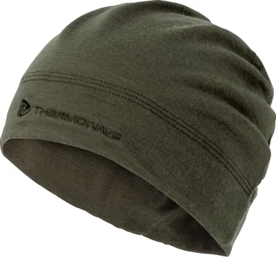 Produktbild von Thermowave Merino Beanie Uni (Olive) Größe S-M