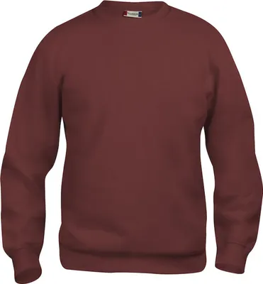 Produktbild von Klassischer Pullover mit Rundhalsausschnitt und Rippenbündchen an Ärmeln und Bund