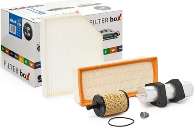 Produktbild von PURFLUX Filterset Inspektionspaket Filtersatz für AUDI A4 Avant (8K5, B8) A5 Sportback (8TA) A4 Limousine (8K2, B8) A5 Coupe (8T3) A4 Allroad