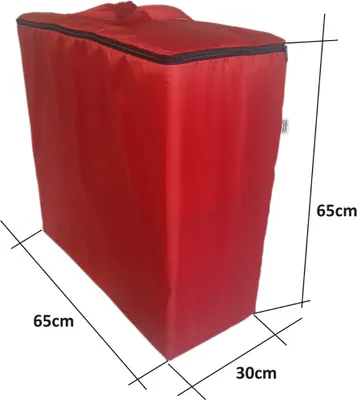 Produktbild von Natalia Spzoo Aufbewahrungstasche aus Nylon für Klappmatratze 195x65x10 cm- Blau, 084M10RED