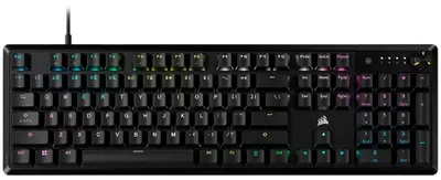 Zdjęcie produktu dla Corsair K70, Pełnowymiarowy (100%), Przewodowa, USB, Mechaniczna, Czarny