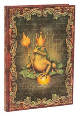 Produktbild von Die Gebrüder Grimm, Der Froschkönig (Märchensammlung), Hardcover-Notizbuch mit Midi-Linie (mit elastischem Bandverschluss)