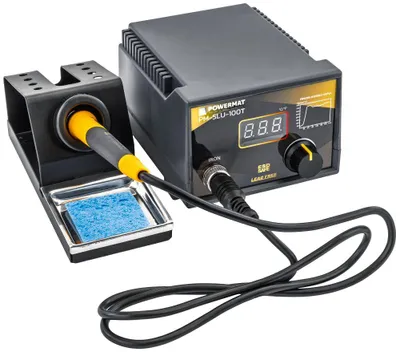 Produktbild von Powermat Präzisions Lötstation 100 W – 200–480 °C, LED-Display, ESD-Schutz