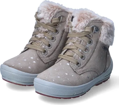 Produktbild von Superfit Groovy Kinderschuhe Kleinkinder Lauflern Stiefel Beige Freizeit, Schuhgröße:25 EU