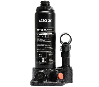 Obrázek produktu pro YATO HYDRAULIC pístový zvedák 2T, 181-345mm