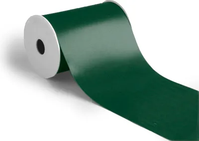 Produktbild von Satinband 100 mm x 25m dunkelgrün
