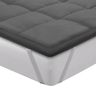 Produktbild von Allergieenfreundlicher 3D Ultra Zahnloser Matrastopper 90x200cm Lichtgriß