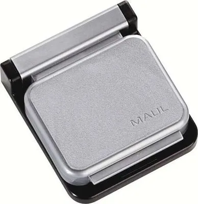 Produktbild von MAUL Magnetclip S 4 x 3.6 x 1.2 cm silber