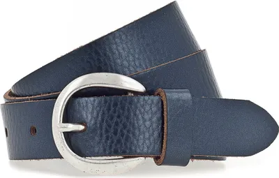 Produktbild von Vanzetti Leder Gürtel 25mm Belt W70 Dark Blue Metallic blau
