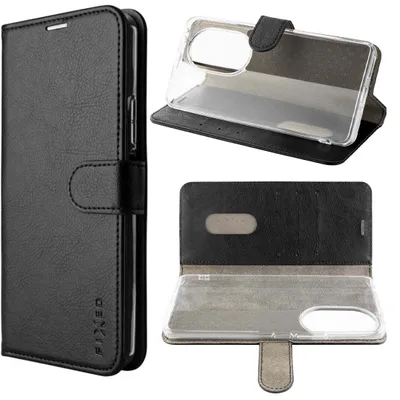 Produktbild von Handyhülle für Honor 200 Pro, Fixed Book Case Opus, Schwarz