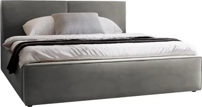 Produktbild von MIRJAN24 Polsterbett Santos, Doppelbett mit Bettkasten, Ehebett, Gasdruckfeder, Lattenrost (Farbe: Manila 16, Größe: 140x200 cm)