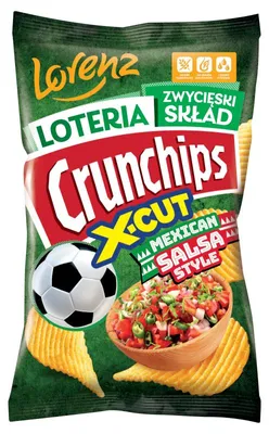 Image de Crunchips X-Cut, chips de pommes de terre au goût intense de tomate, 130 g