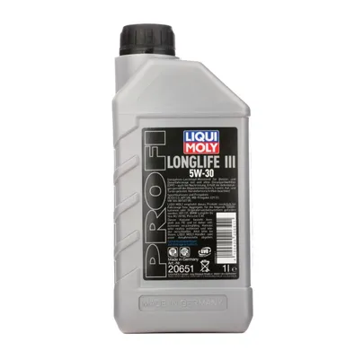 Produktbild von LIQUI MOLY Profi Longlife III für 5W-30 1 Liter Motoröl Motorenöl 504 00 507 00 229.51 Longlife-04 C30 Öl