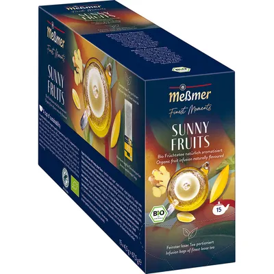 Obrázek produktu pro Meßmer Organic Sunny Fruits 15 porcí džbánů