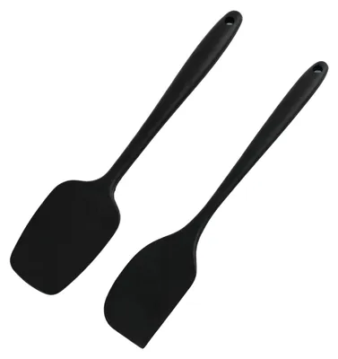 2 Silikon-Spatel & Teigschaber, hitzebeständig bis 315 °C