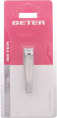 Obrázek produktu pro Beter 34006, Kleštičky na manikúru, Chrom, Oblá, Stříbrná, Chrom, 58 mm