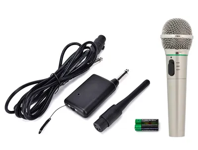 Obrázek produktu pro APT AG100B Mikrofon dynamický, bezdrátový, 600ohm jack 6,3mm