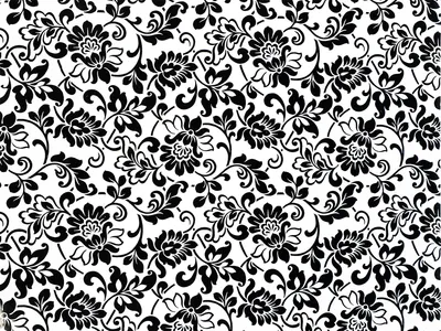 Produktbild von Klebefolie Möbel 45x50 cm - Ornament Schwarzweiß - Selbstklebende Möbelfolie in Deko-Stil - Folie für Möbel ideal zum Renovieren von Schränken und Arbeitsplatten