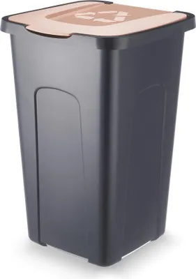 Produktbild von Brauner Abfallbehälter 50L - Kapazität Braun