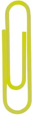 Produktbild von Alco Briefklammer Metall kunststoffüberz 32mm gelb 1000 Stück