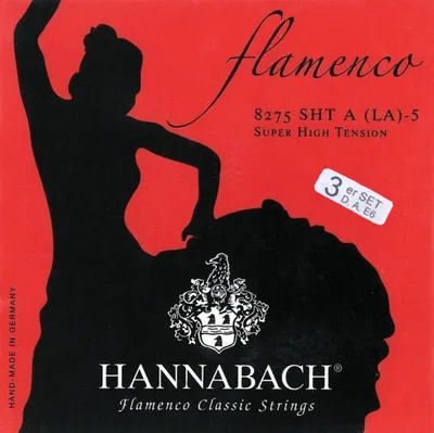 Produktbild von Hannabach 8277SHT Flamenco - super high - Basssatz