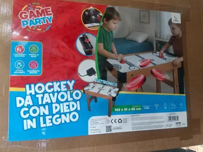 Immagine prodotto di Hockey Con Piedi Elettrico In Legno