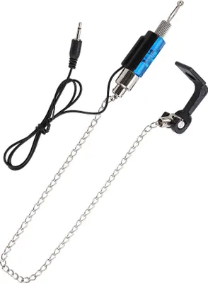 Obrázok produktu pre Indikátor záberu s LED osvetlením, záves na reťaz, rybárske príslušenstvo, modrý