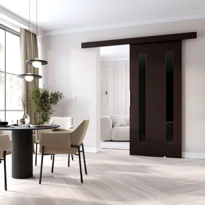 Obrázek produktu pro Posuvné dveře BARRET 8 - 76 cm, wenge