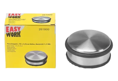 Produktbild von Easy Work Türstopper 10x4,5cm 1,1Kg, silber