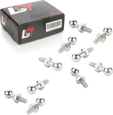 Produktbild von 10x Kugelzapfen Kugelkopf M5 10mm Gasfeder DIN71803 für CITROEN PEUGEOT RENAULT