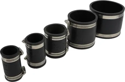 Produktbild von Flexible Muffe 63 mm Gummikupplungen Fittinge für PVC Rohre