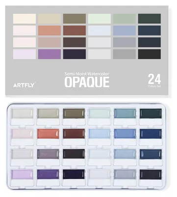 Zdjęcie produktu dla Zestaw 24 farlowych dla artystów i początkujących