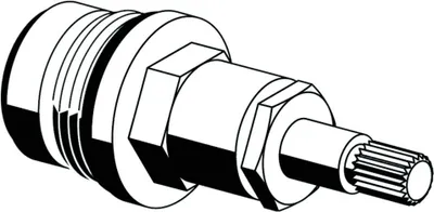 Produktbild von Schell 221480099 Oberteil für AP-WC-Spülventil