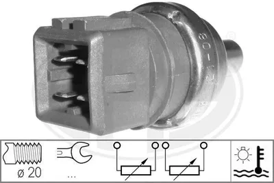 Produktbild von ERA Kühlmitteltemperatursensor 330497 für VW Golf IV Schrägheck (1J1)