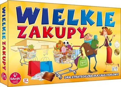 Obrázok produktu pre Wielkie Zakupy Gra Edukacyjna