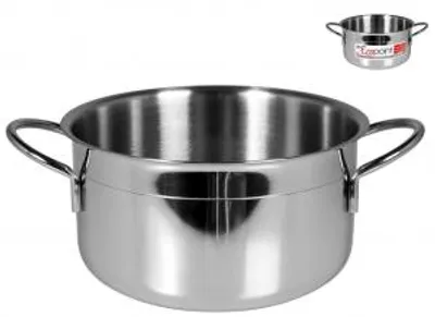 Immagine prodotto di HOMe Casseruola Inox Ecopoint 2 Manici Cm28