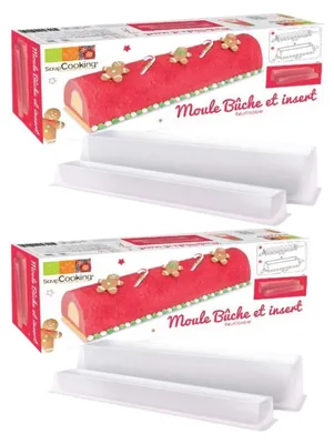 Zdjęcie produktu dla 2 foremki do ciastek Noël + 2 wkładki