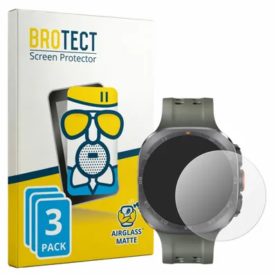 Produktbild von 3x BROTECT Entspiegelungs Schutzglas für Samsung Galaxy Watch Ultra 2 (47 mm) Schutzfolie Panzer Folie Glas Display Schutz matt
