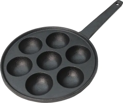 Immagine prodotto di Padella in ghisa - 7 pozzetti - muffin, uova fritte, antipasti ecc.